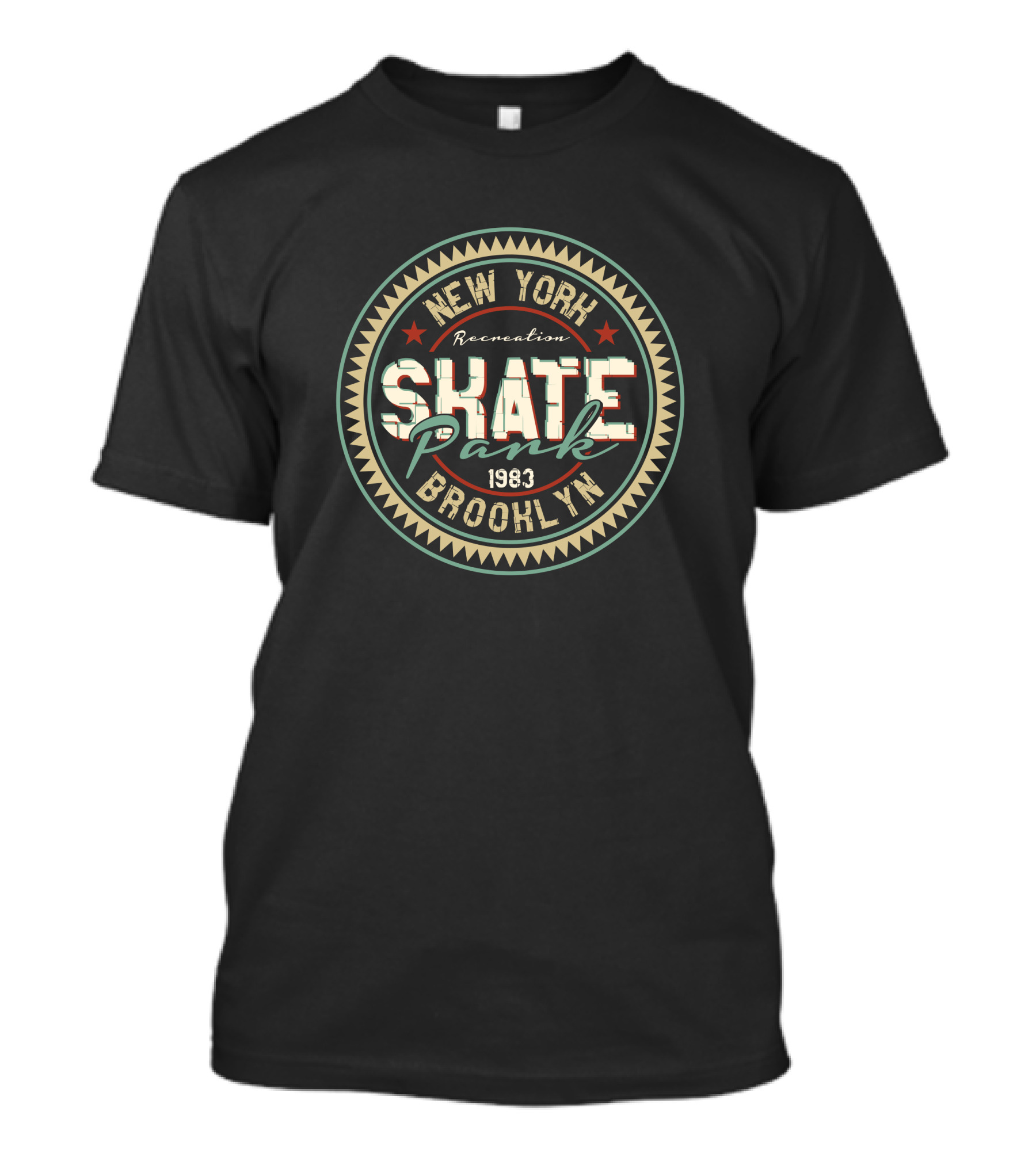 New York Recreation Skate Park 1983 Brooklyn T-Shirt