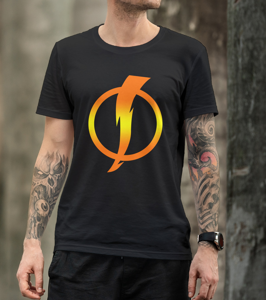 Static Shock Symbol Icon Lightning Emblem T-Shirt