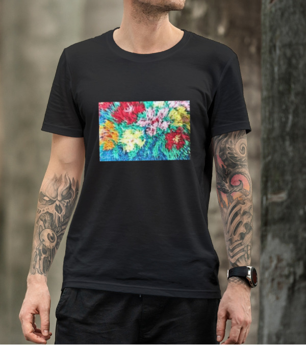 Bouquet Vibrant Multicolor Floral T-Shirt