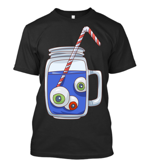 Celebrate With Eyeball Cocktail Halloween Drink T-Shirt