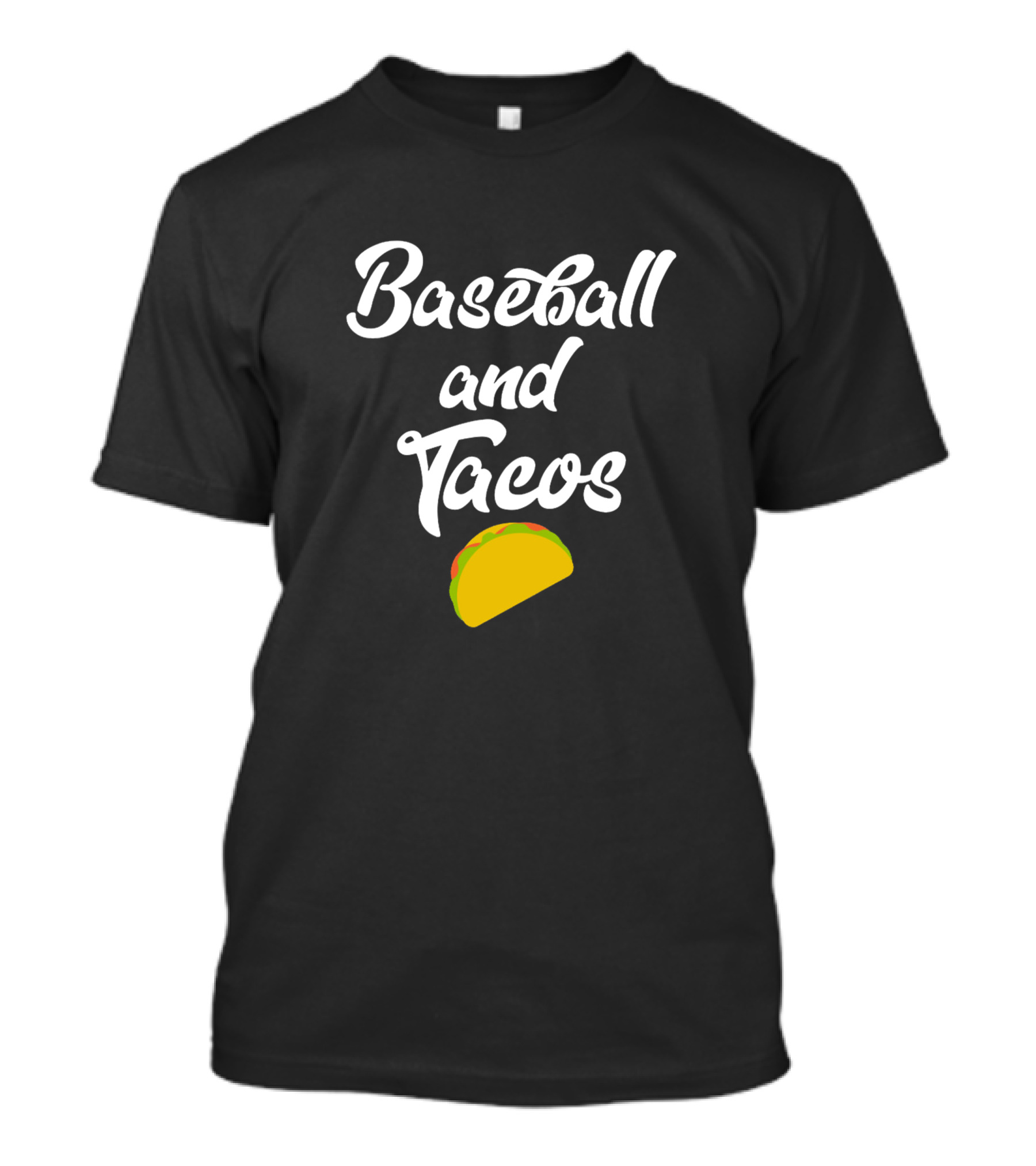 Baseball And Tacos Cute Baseball Players T-Shirt