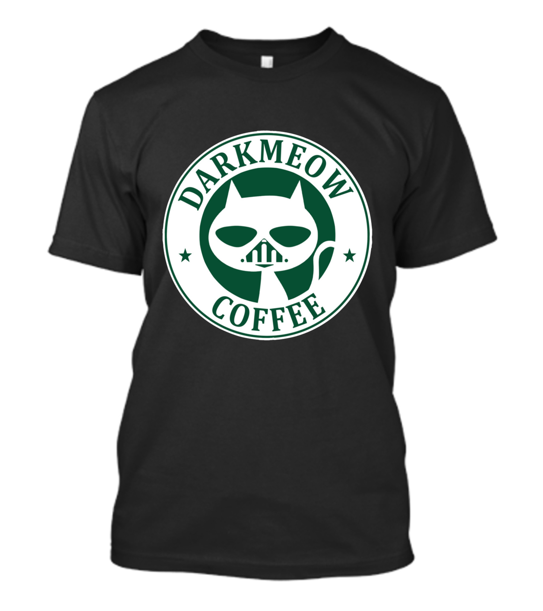 Darkmeow Coffee Darth Cat T-Shirt