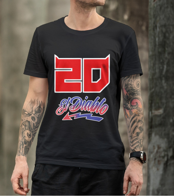 Fabio Quartararo 20 El Diablo T-Shirt
