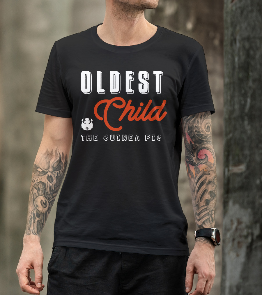 Oldest Child The Guinea Pig Fun Sibling T-Shirt