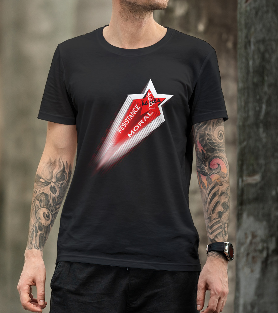 RESISTANCE MORAL VICTORY STAR T-Shirt