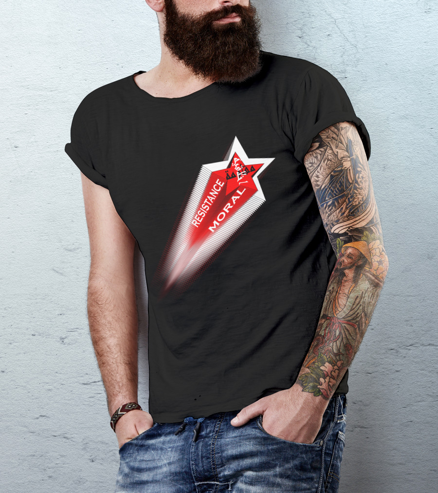 RESISTANCE MORAL VICTORY STAR T-Shirt