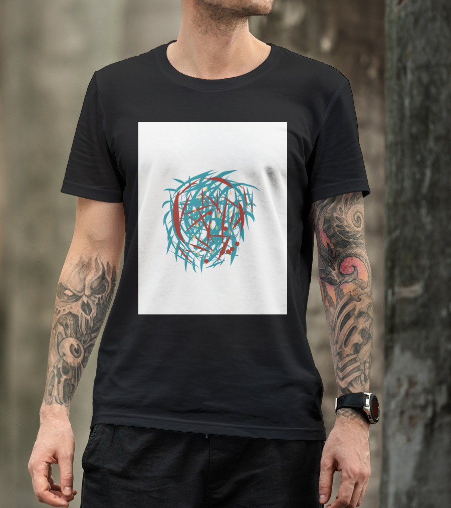 Zakhrafa Vibrant Geometric Art 1222531198 T-Shirt
