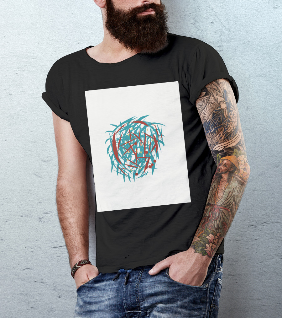 Zakhrafa Vibrant Geometric Art 1222531198 T-Shirt