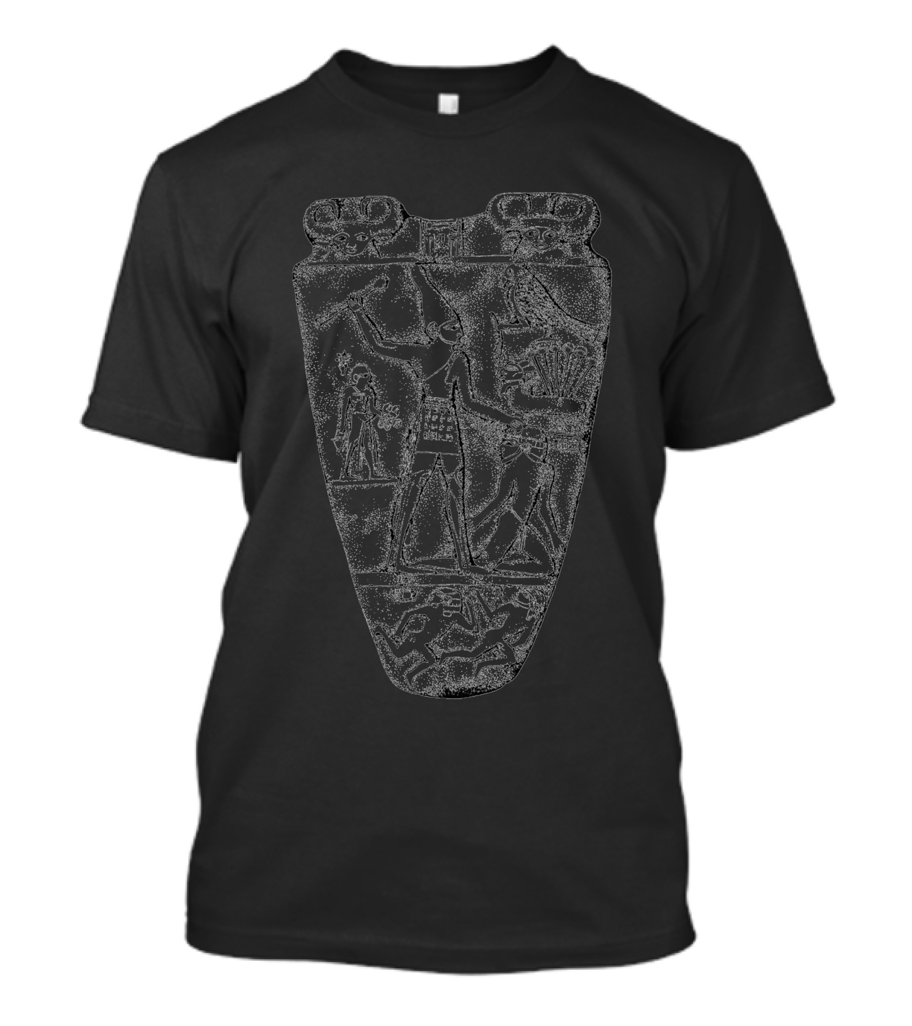 Narmer Palette Ancient Egyptian Relief Warrior Scene T-Shirt