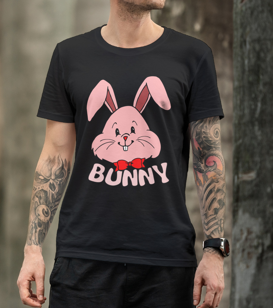 Little Easter Bunny Face Bunny Holiday T-Shirt