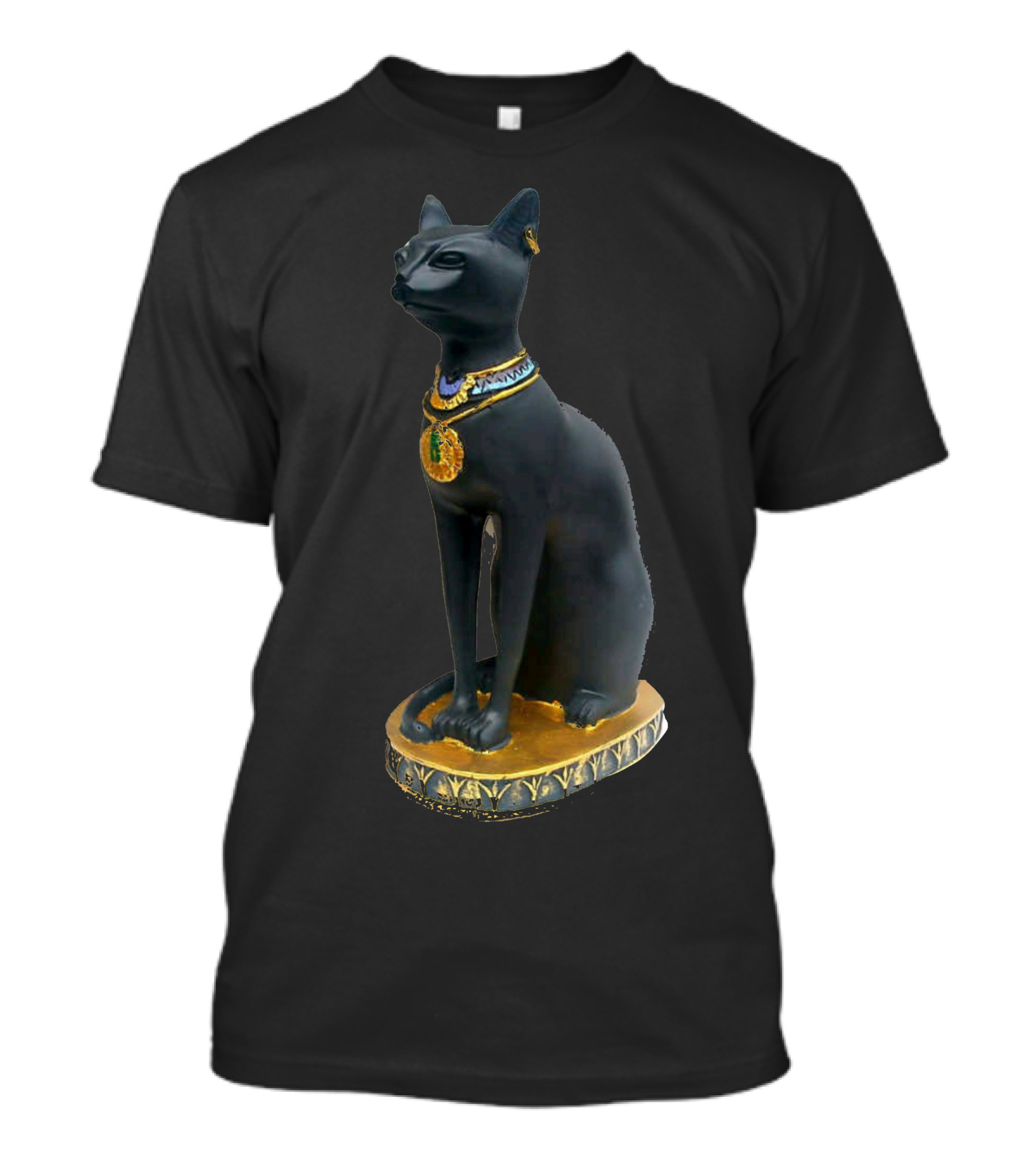 Pharon Cat Egyptian Bastet Statue T-Shirt