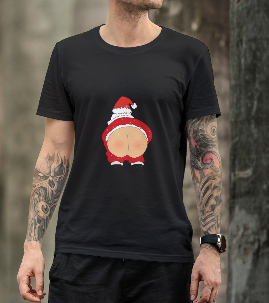 Merry Christmas Rude Santa Ho Ho Ho T-Shirt