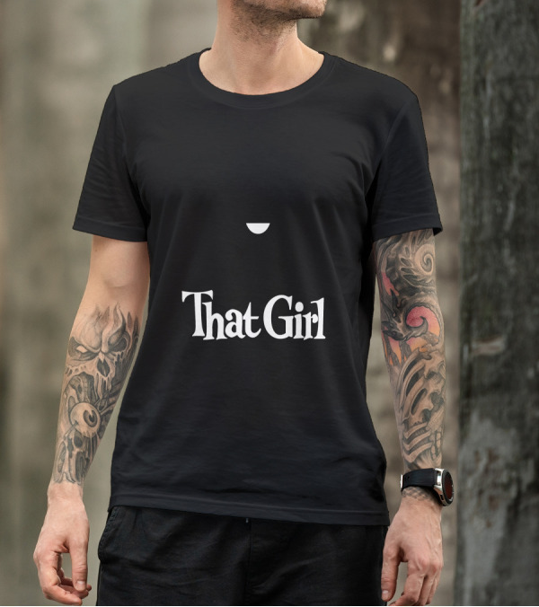 That Girl Iconic Silhouette Emblem T-Shirt