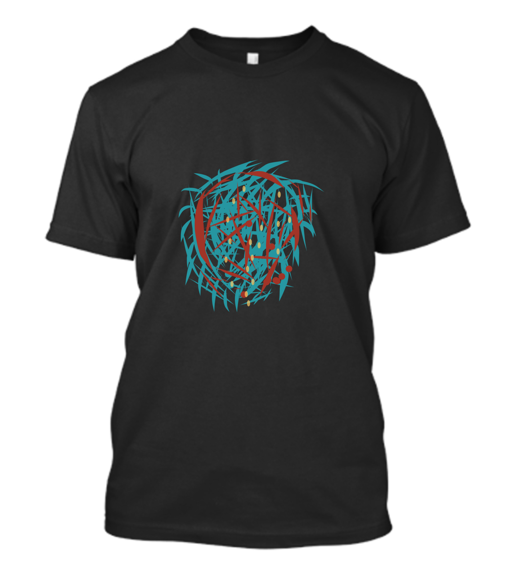 Zakhrafa Vibrant Geometric Pattern Drawing 212892167 T-Shirt