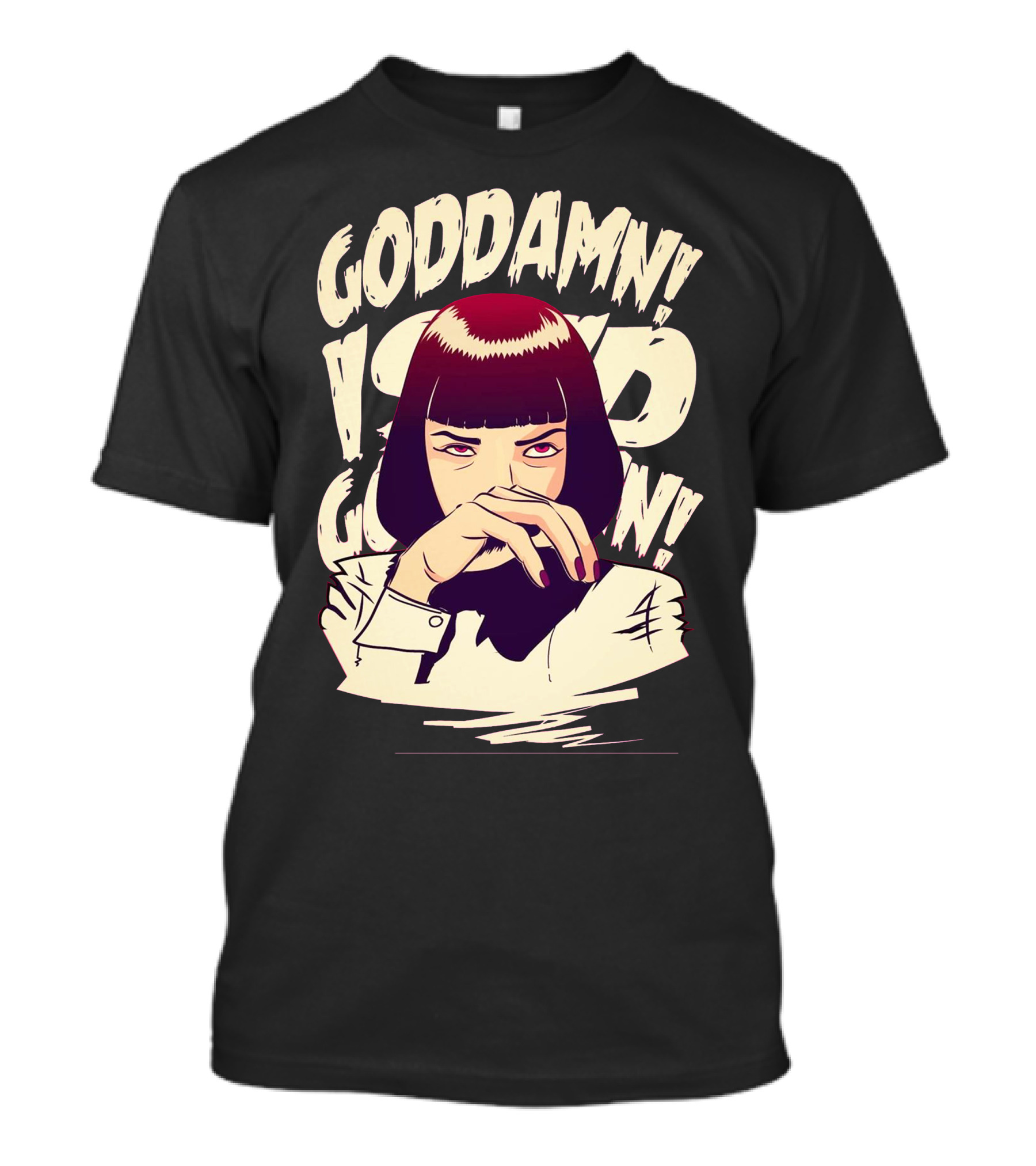 GODDAMN Aesthetic Pulp Merch T-Shirt