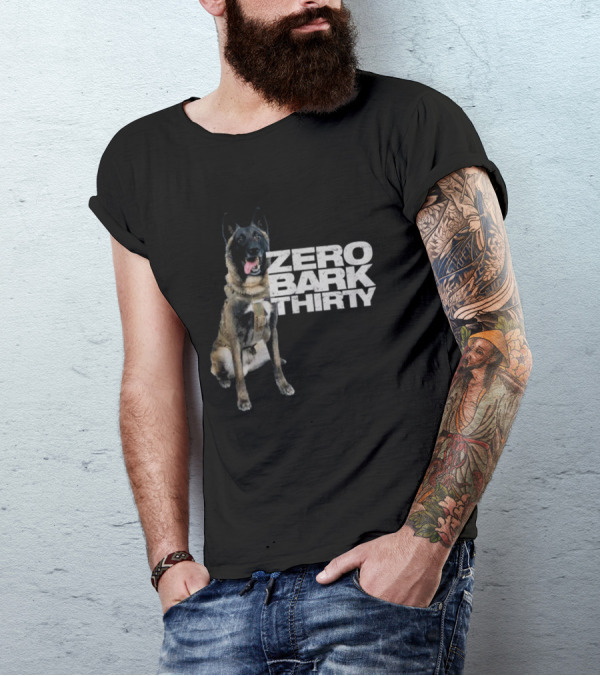 Zero Bark Thirty Military Hero Dog Conan T-Shirt