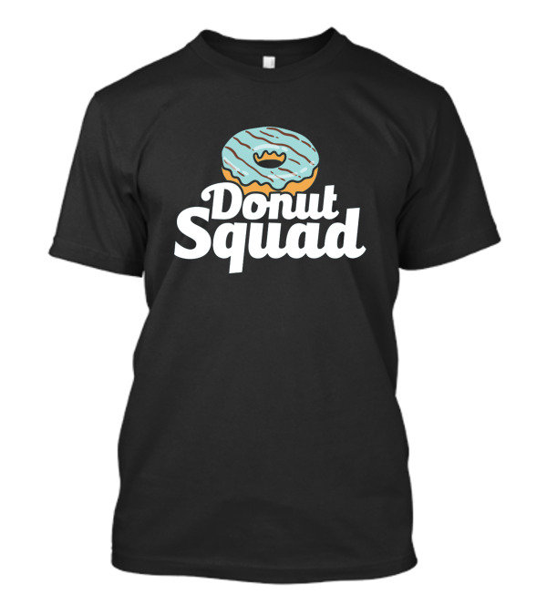 Donut Squad Donut Lover Blue Frosted T-Shirt