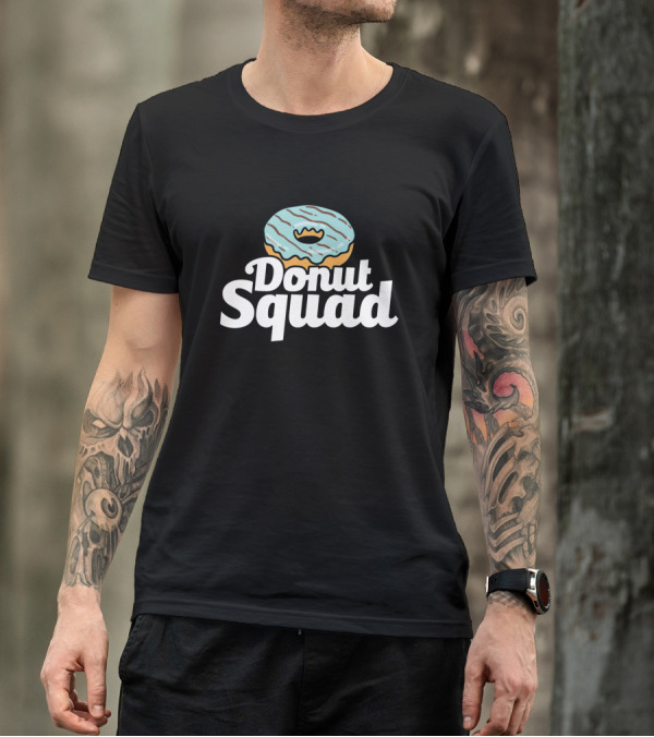Donut Squad Donut Lover Blue Frosted T-Shirt