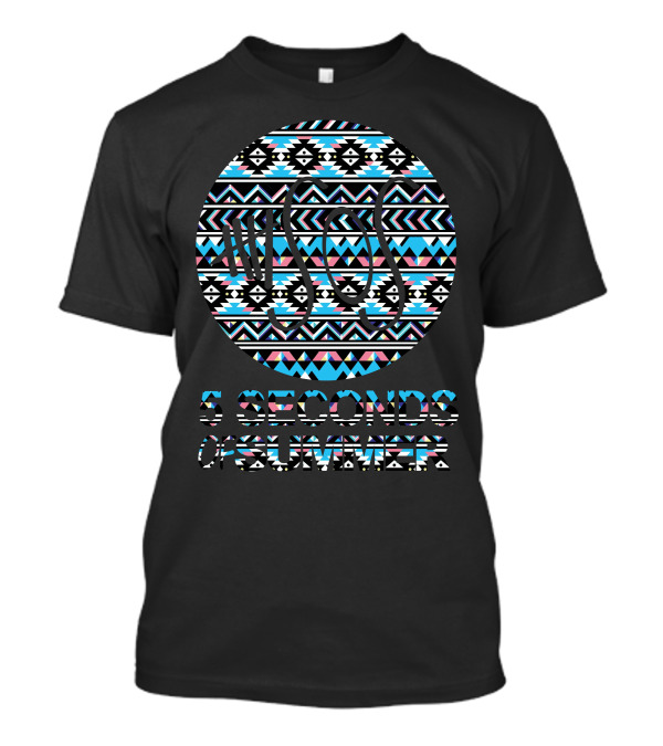 5 Seconds Of Summer 5Sos Logo Circle Aztec Tribal T-Shirt