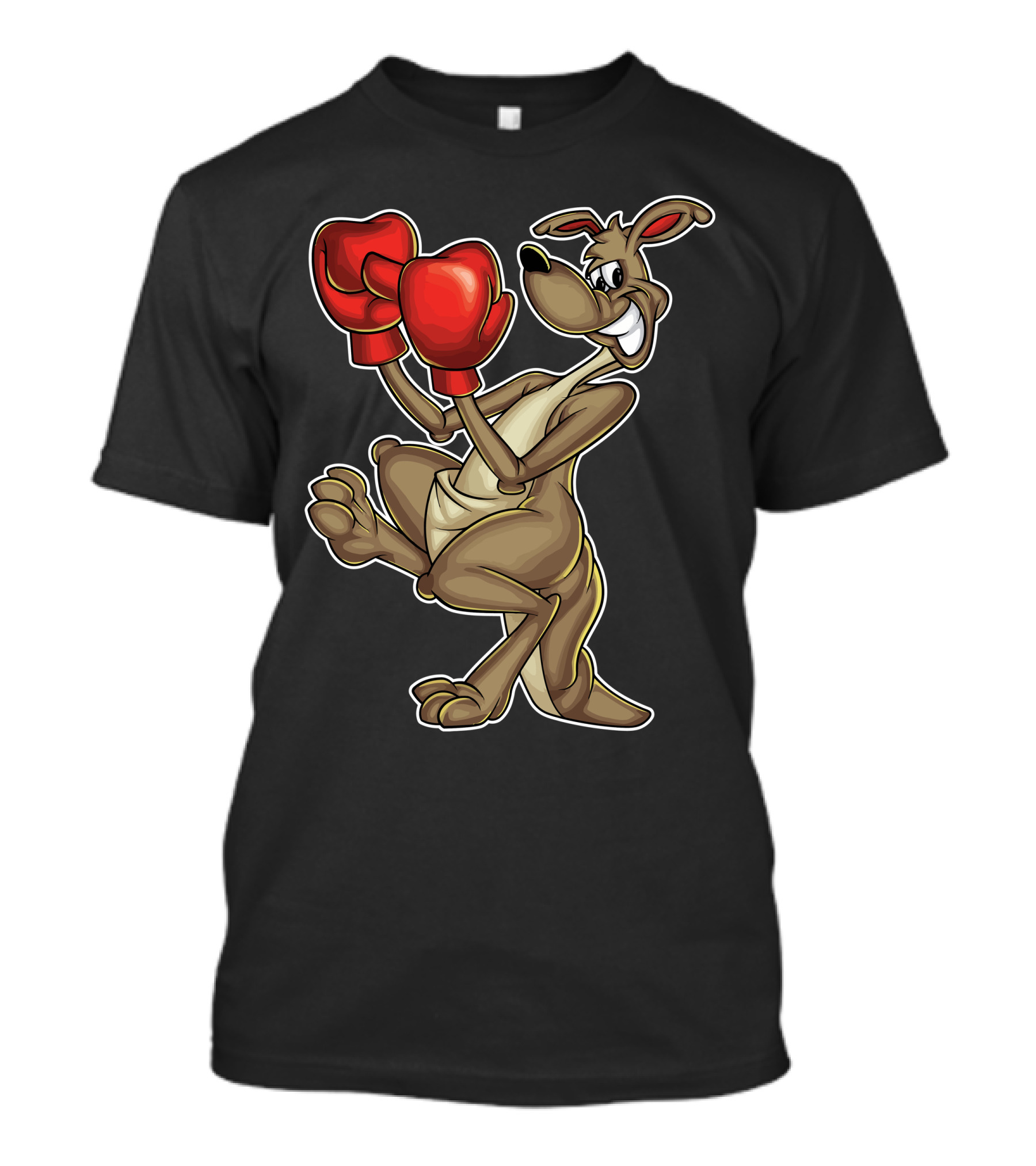 Boxing Kangaroo With Red Gloves T-Shirt