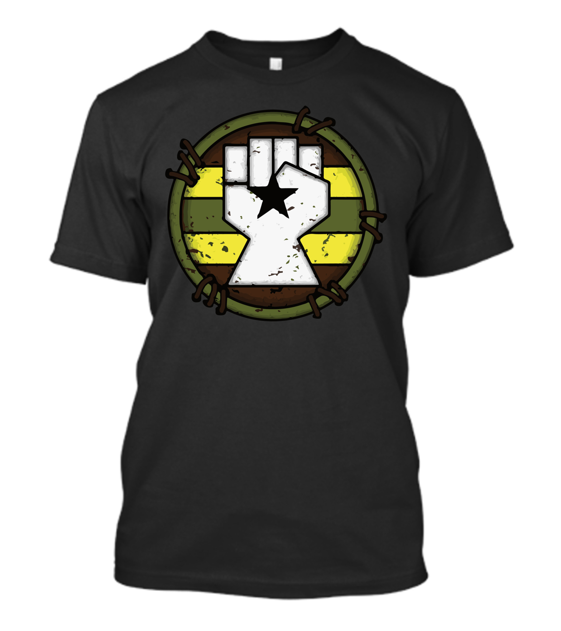 Browncoat Patch Independence Fist Star Stripes Emblem T-Shirt