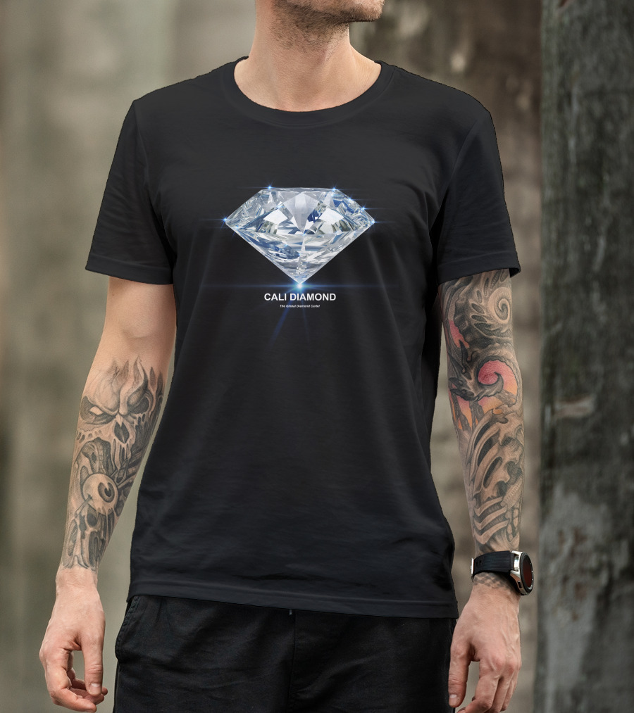 Cali Diamond The Global Diamond Cartel Premium Brilliant Jewel T-Shirt