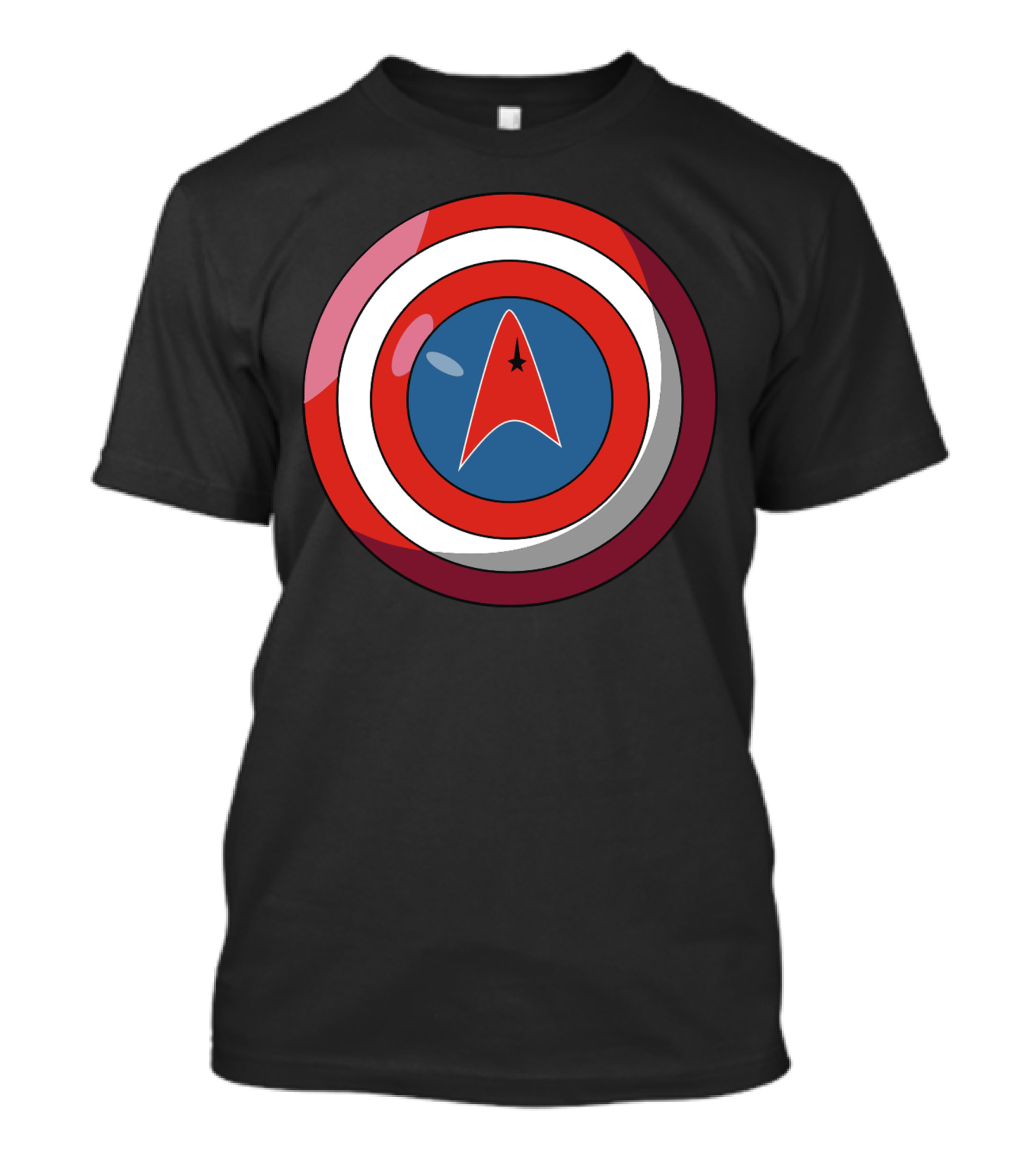 Starfleet Shield Emblem Captain Federation T-Shirt
