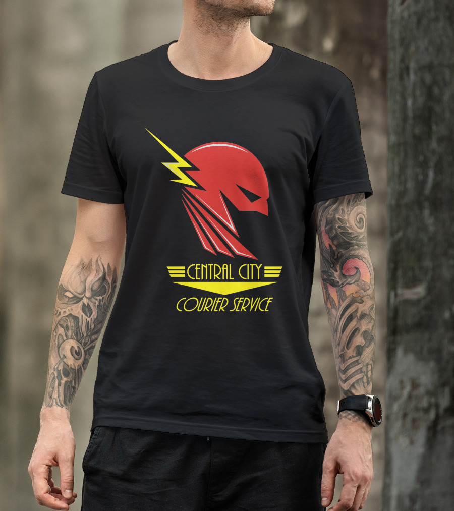 Central City Courier Service Flash Inspired T-Shirt