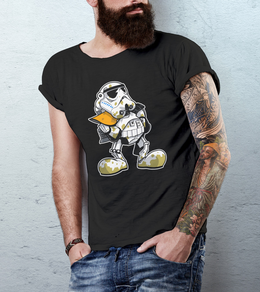 Stormtrooper Cartoon Classic Sandy T-Shirt