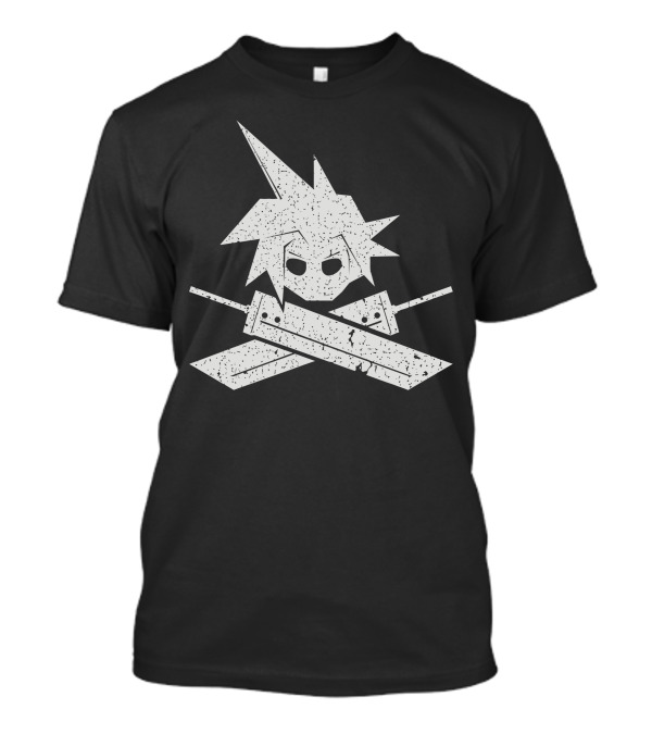 Cloud And Crossbusters Buster Sword Emblem T-Shirt