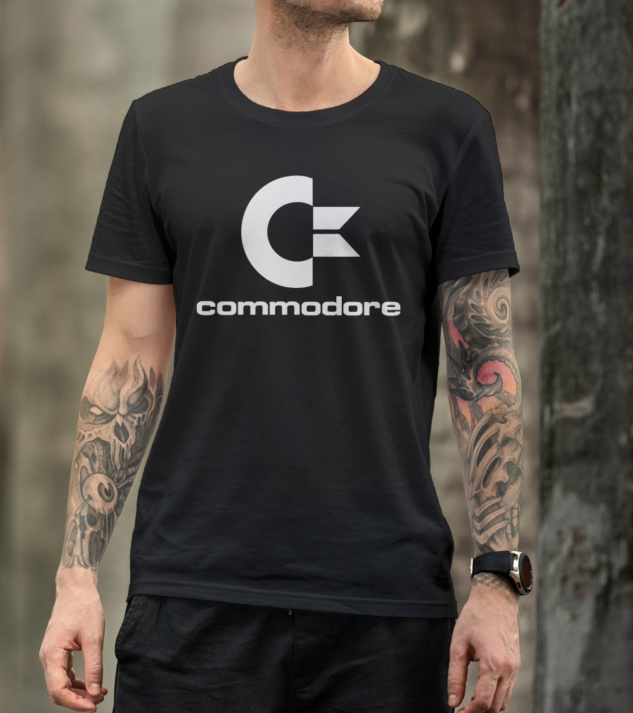 Commodore Logo With Iconic 'C' T-Shirt