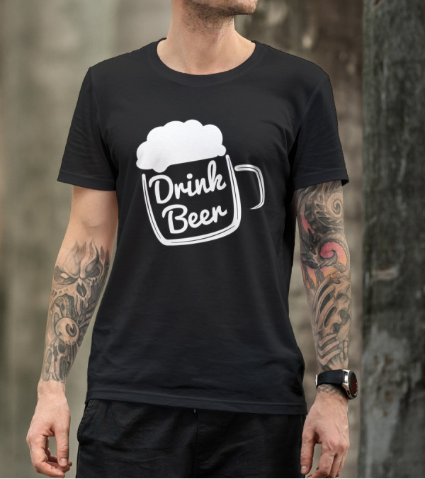 Drink Beer Mug Foam T-Shirt