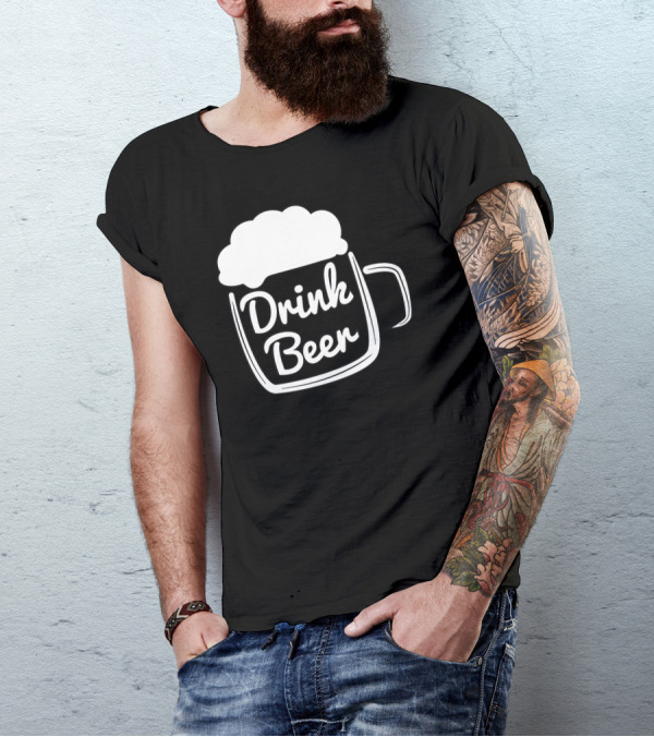 Drink Beer Mug Foam T-Shirt