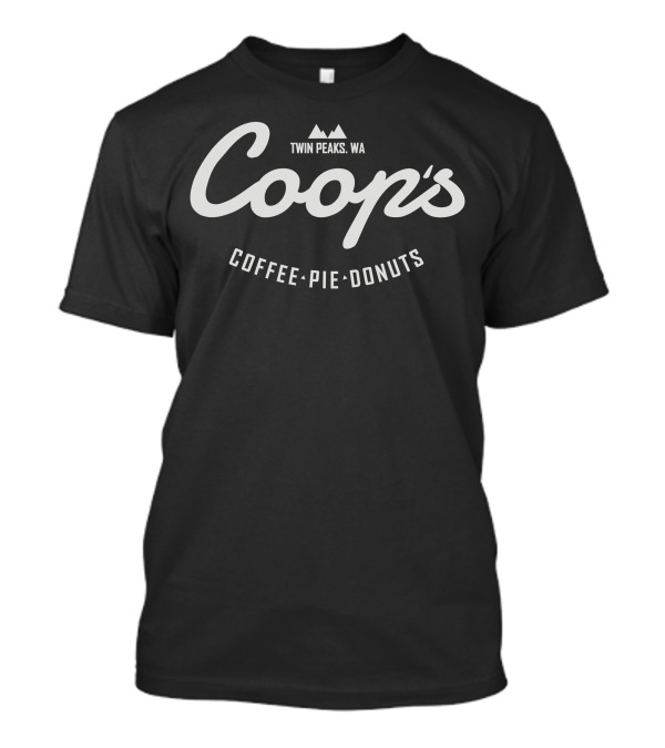Twin Peaks WA Coop's Coffee Pie Donuts T-Shirt