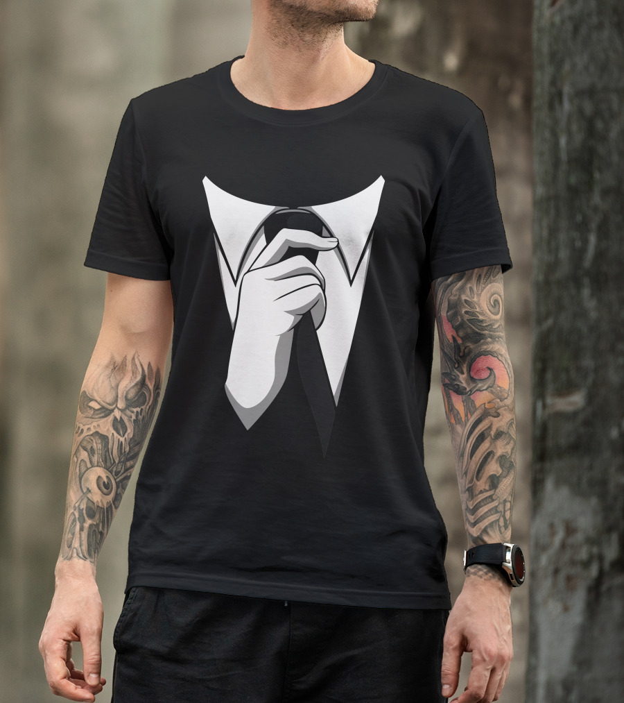 Suit Up Costume Tie Adjustment T-Shirt