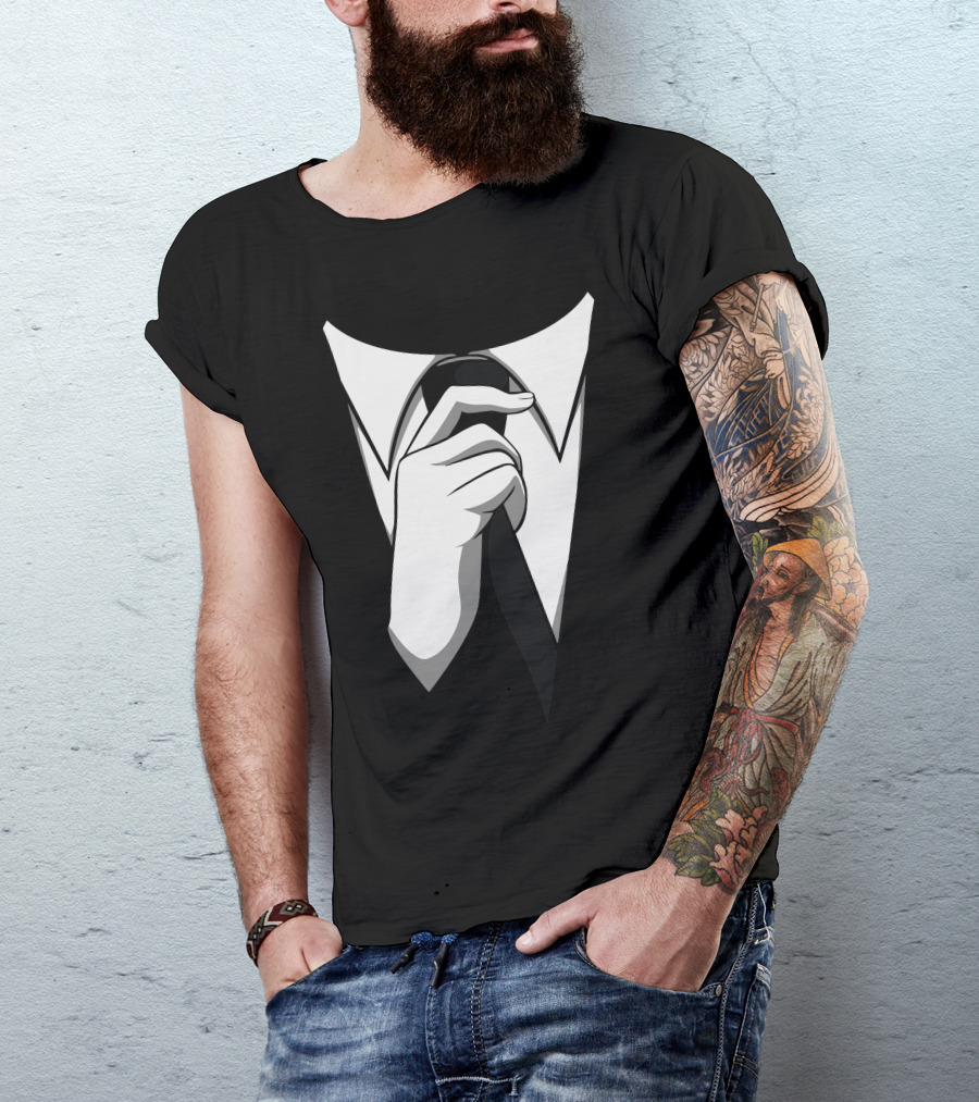 Suit Up Costume Tie Adjustment T-Shirt