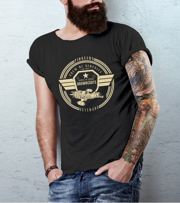 Pioneers Veterans Crew Of Serenity Browncoats T-Shirt