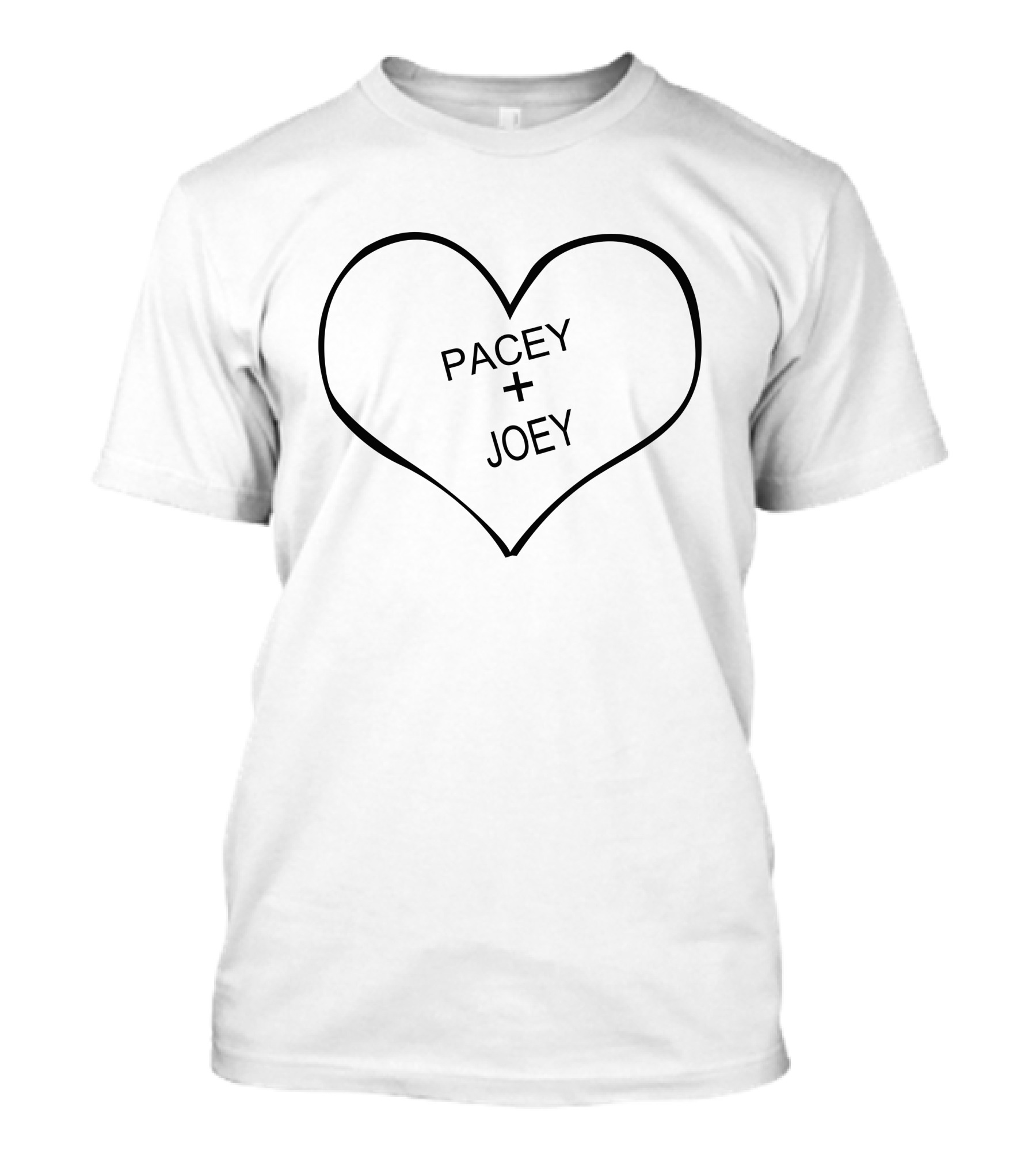 Pacey + Joey Heart Symbol Dawson's Creek T-Shirt
