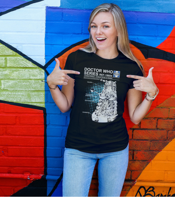 Doctor Who Series REF-18604 Critical Guide To Daleks Haynes Service And Repair Manual T-Shirt