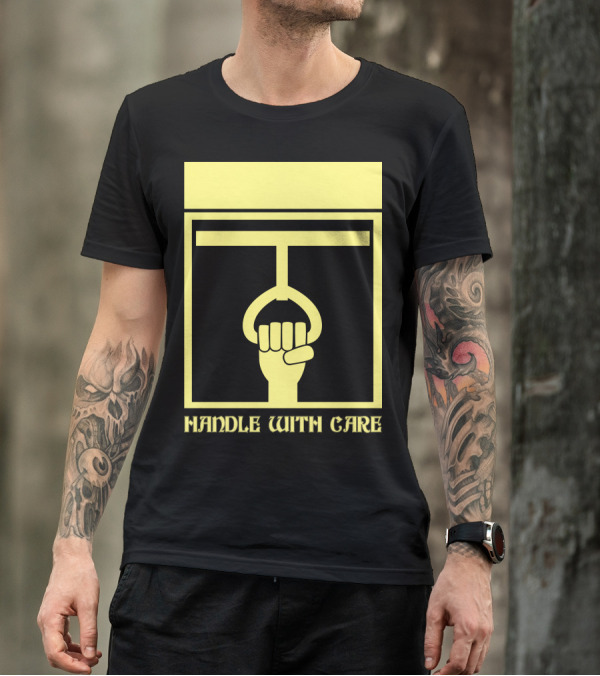 Handle With Care Retro Transit Grip T-Shirt