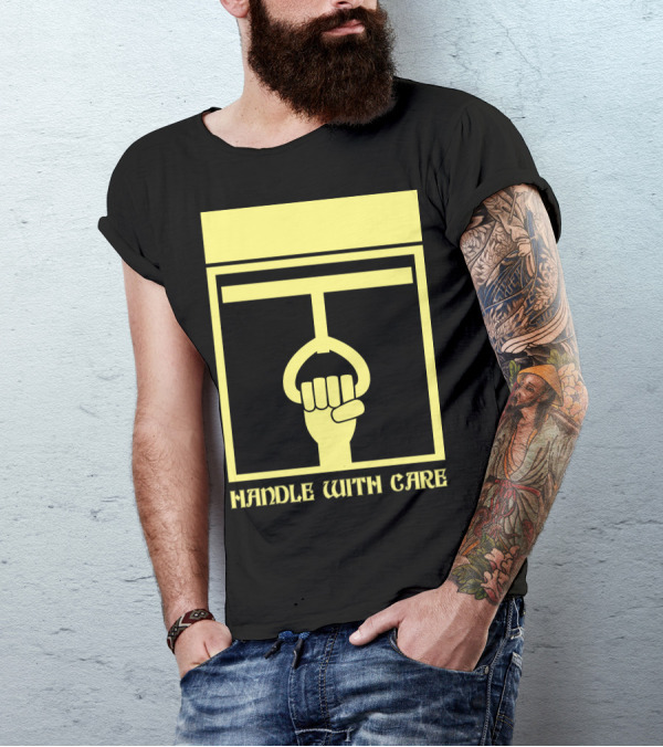 Handle With Care Retro Transit Grip T-Shirt