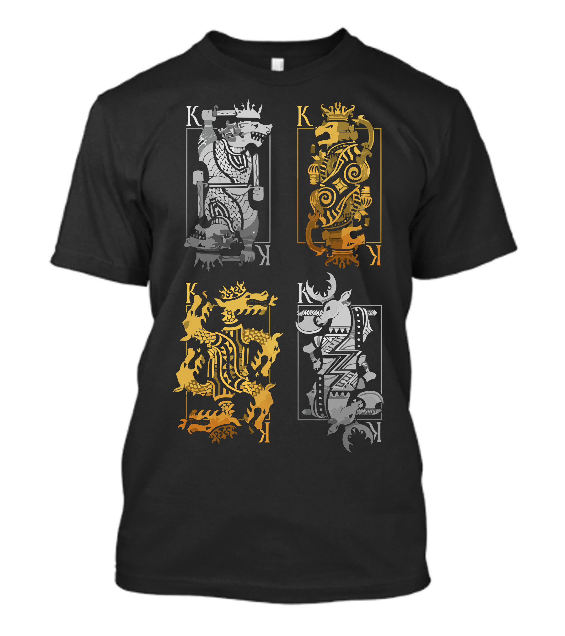 Iron Or Gold Kings Of Mythical Creatures And Legendary Beasts T-Shirt