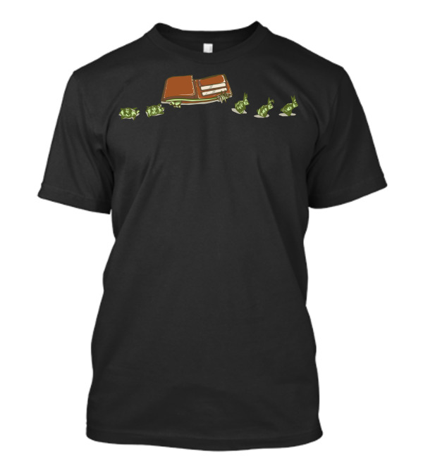 ItS Going Out Faster Than ItS Coming In Wallet With Money Running Away T-Shirt