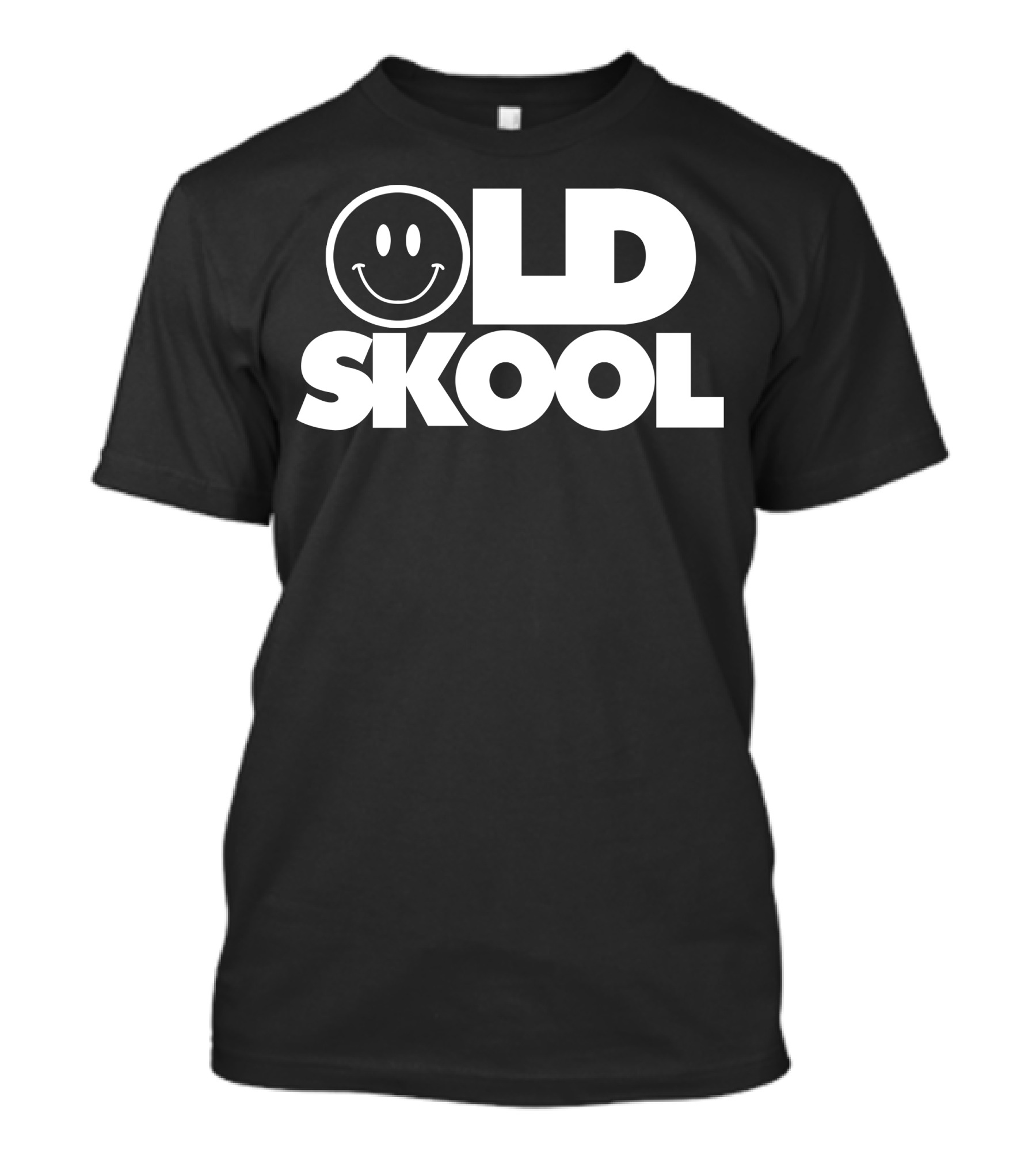 Old Skool Rave DJ Festival Smiley T-Shirt