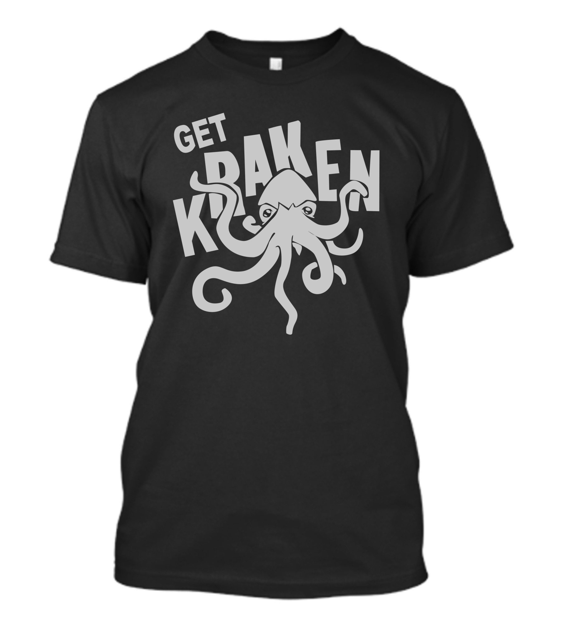 Get Kraken Sea Monster Geek T-Shirt