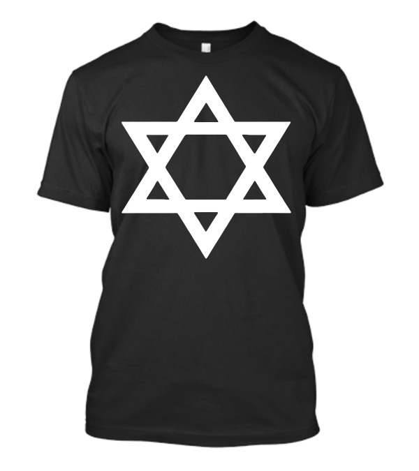 Star Of David Hexagram Symbol Six Pointed Star T-Shirt
