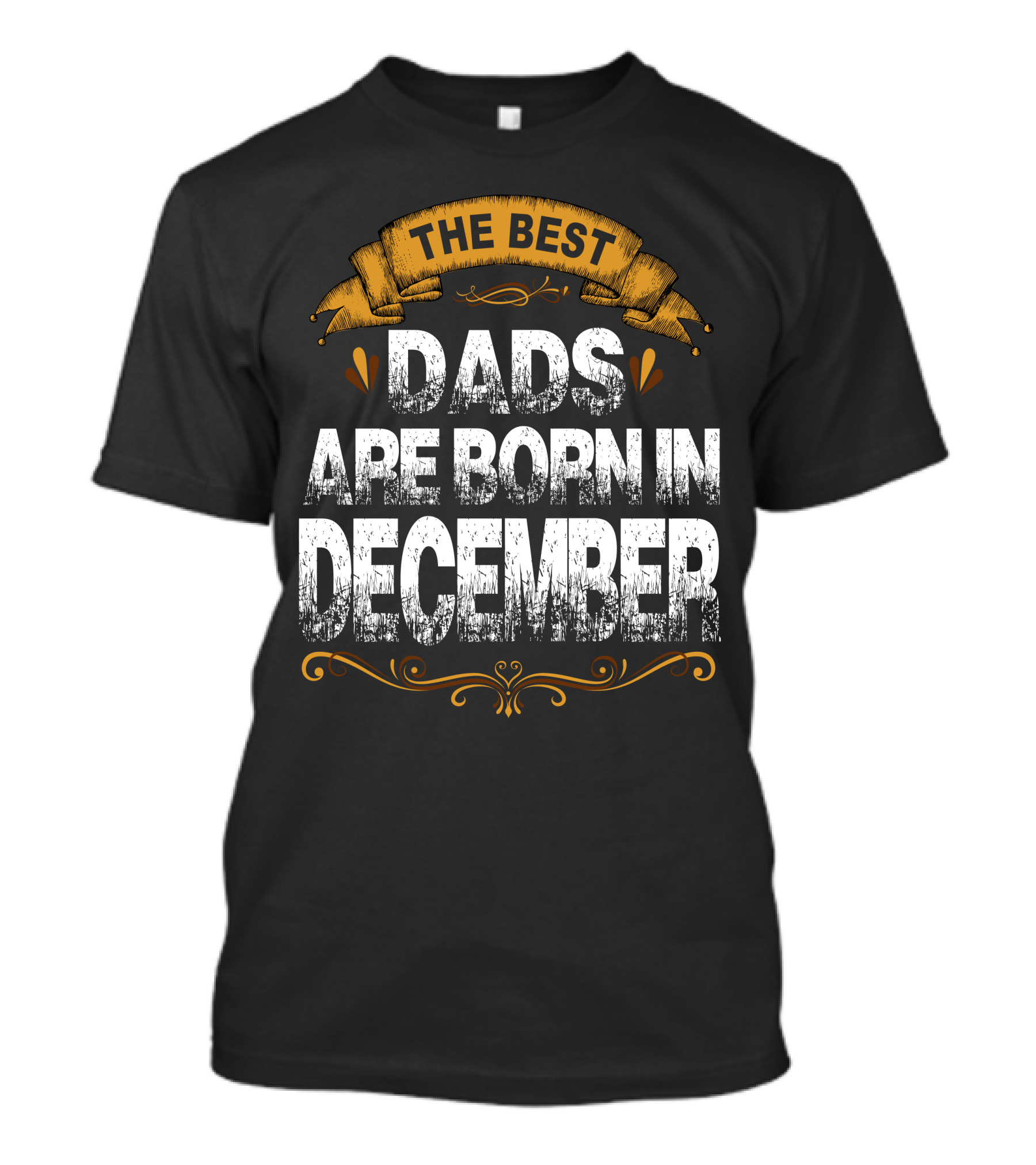 The Best Dads Are Born In December Festive T-Shirt