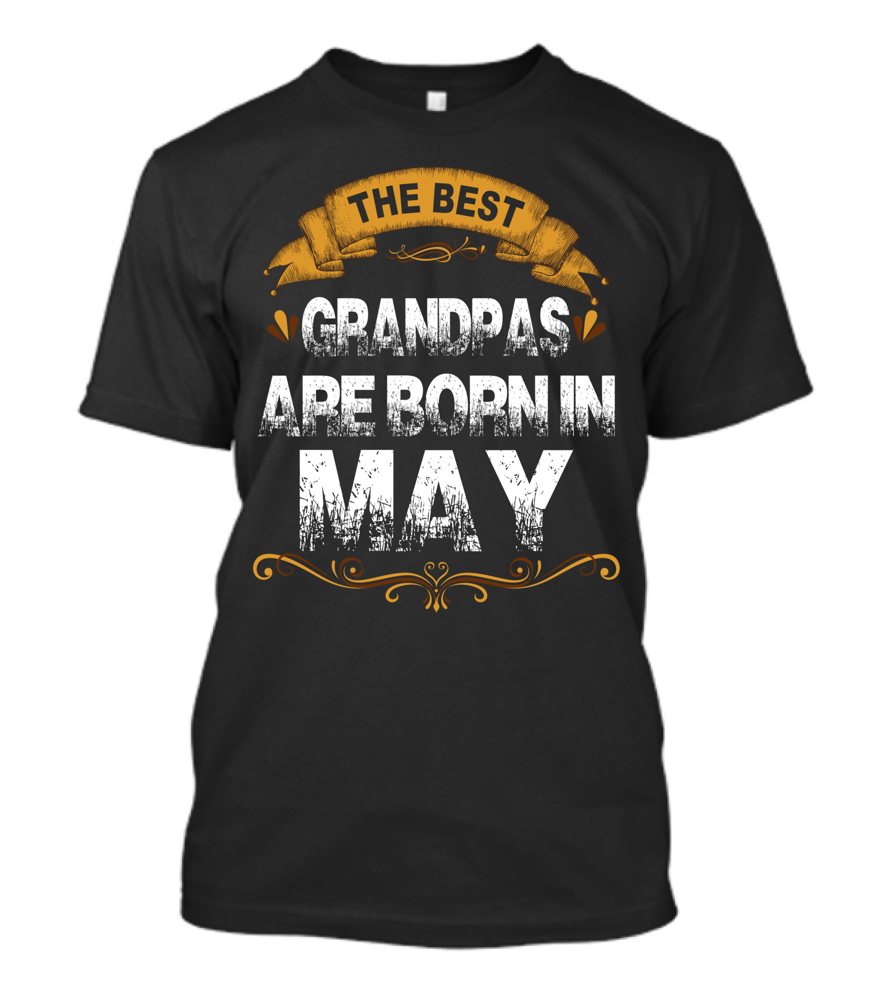 The Best Grandpas Are Born In May T-Shirt