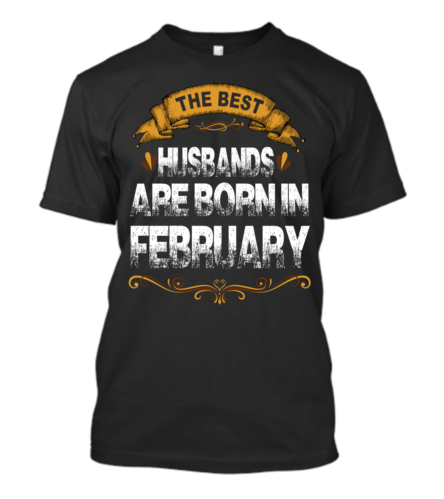THE BEST HUSBANDS ARE BORN IN FEBRUARY T-Shirt