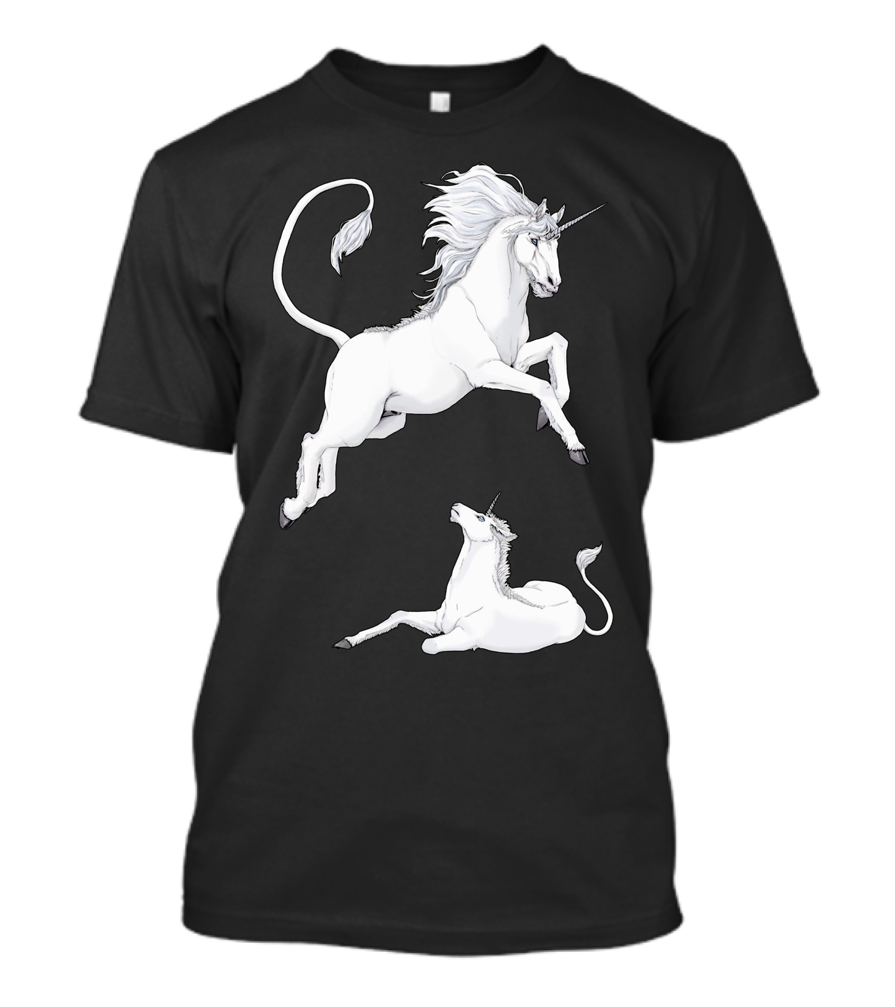 Unicorns Dream Majestic White Fantasy T-Shirt